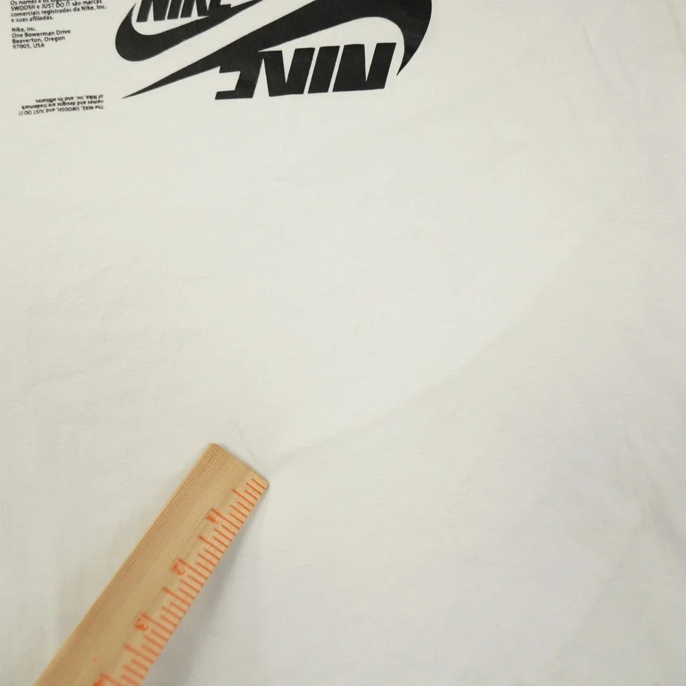 Nike HBR Club Essentials Tee T Shirt Men's XL White DR7815-100 Streetwear